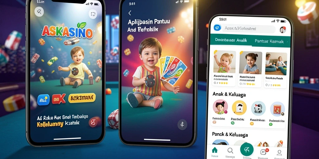 Antarmuka ASKASINO yang ramah anak dan intuitif.
