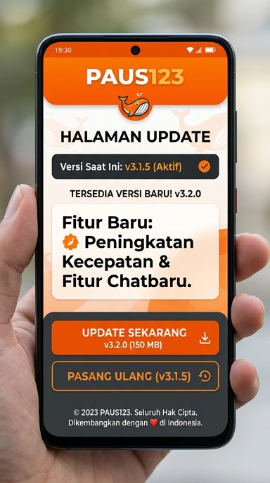 Tampilan riwayat versi paus123